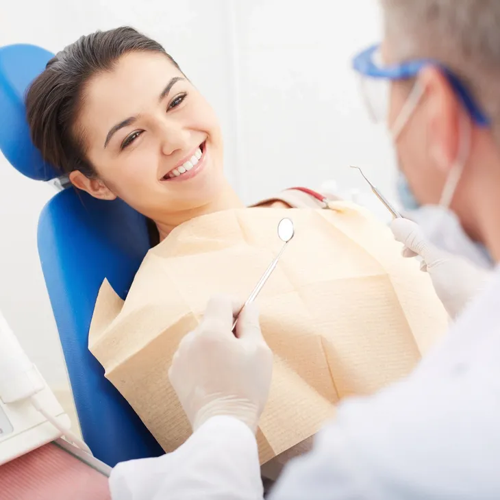 Routine exams and cleanings
